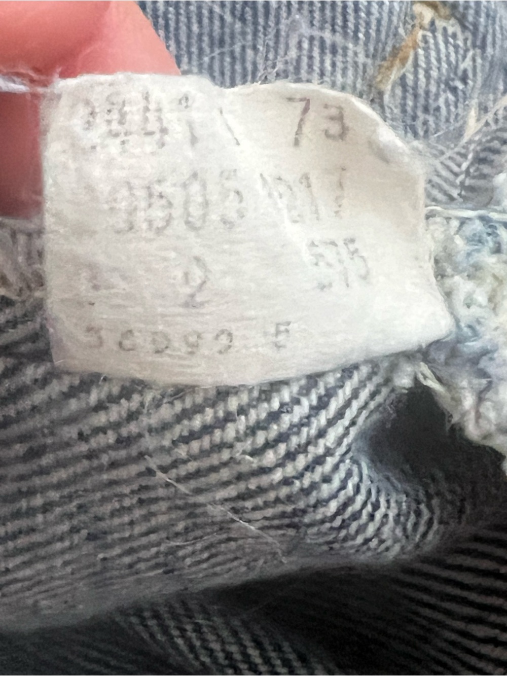 Vintage Levi's 505 Orange Tab USA Made Jeans 30x30 20505-0217 Straight Denim - Picture 13 of 13